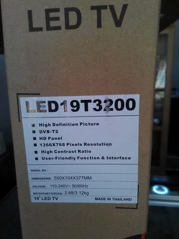 LED TV ยี่ห้อ TCL รุ่น LED19T3200 มือสอง