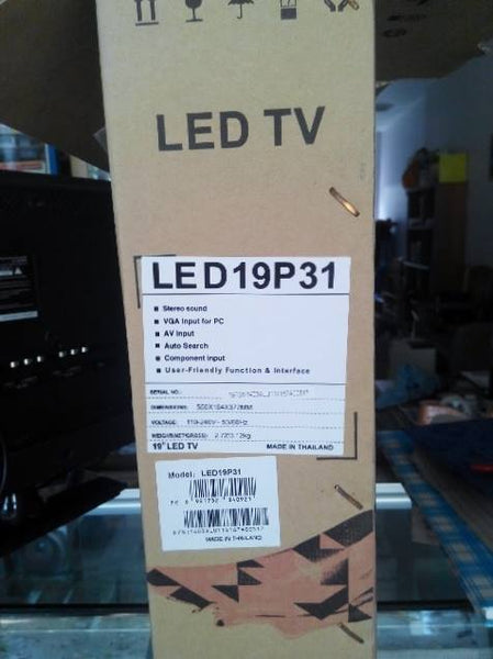TCL LED TV 19 นิ้ว - รุ่น LED19P31 มือสอง